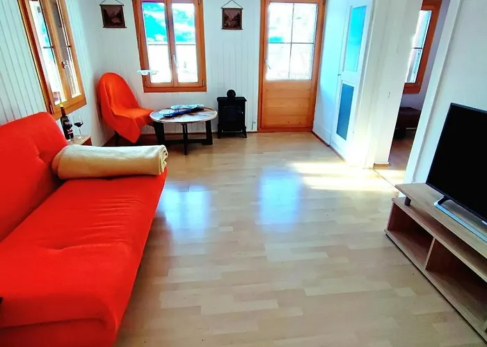 Romantic Alpine With Superview Of Near Interlaken דירה *