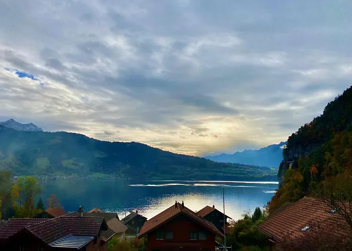 דירה Romantic Alpine With Superview Of Near Interlaken