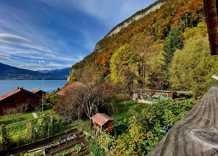 דירה Romantic Alpine With Superview Of Near Interlaken