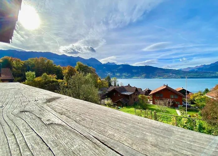 דירה Romantic Alpine With Superview Of Near Interlaken *