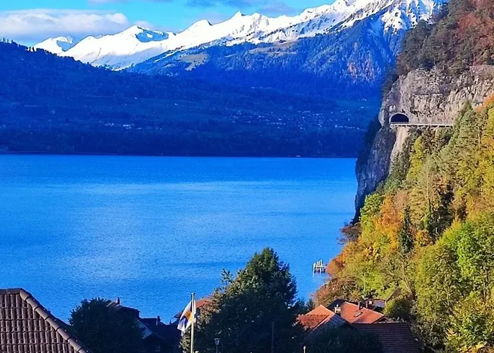 Romantic Alpine With Superview Of Near Interlaken דירה