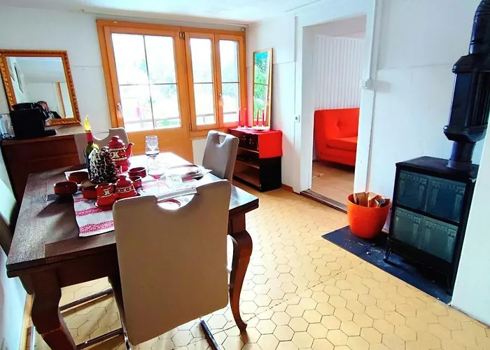 דירה Romantic Alpine With Superview Of Near Interlaken *