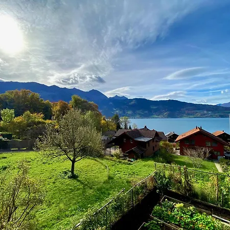 Romantic Alpine With Superview Of Near Interlaken Appartamento Sundlauenen
