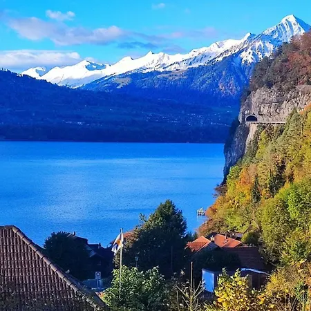 Romantic Alpine With Superview Of Near Interlaken شقة